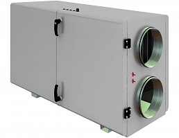 UniMAX-R (S)W с водяным нагревателем и горизонтальным выбросом воздуха